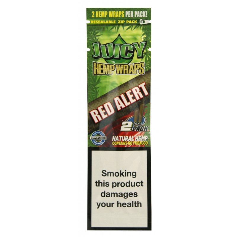 Juicy Jay Hemp Wraps Red Alert