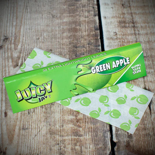 Juicy Jay King Size Green Apple (Maçã Verde)