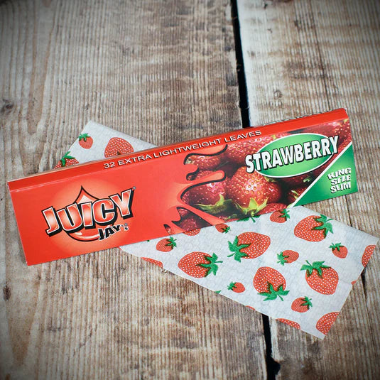 Juicy Jay King Size Strawberry (Morango)