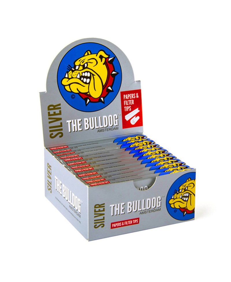 Mortalhas Bulldog Silver King Size Slim + Filtros