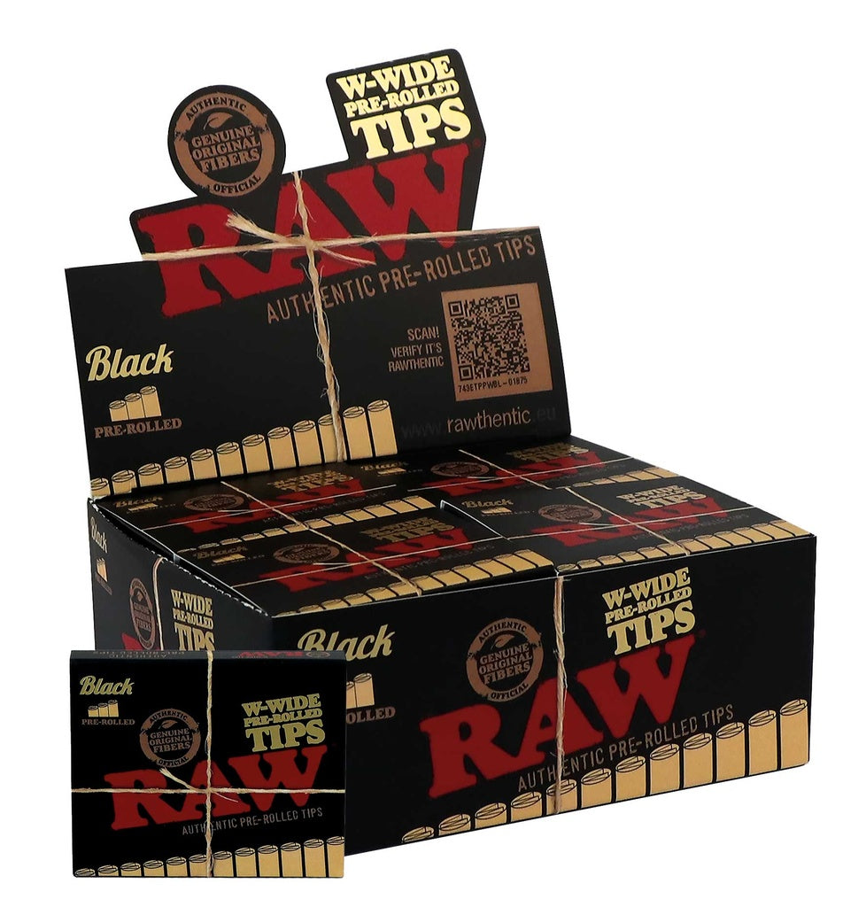 Filtros RAW Black Pré-Rolled W-Wide