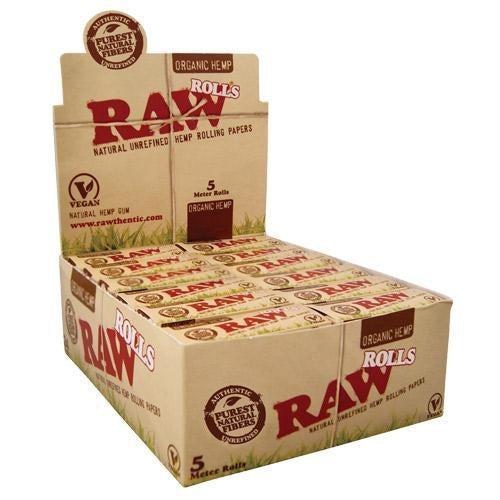 Rolos RAW Hemp King Size Slim 5 metros