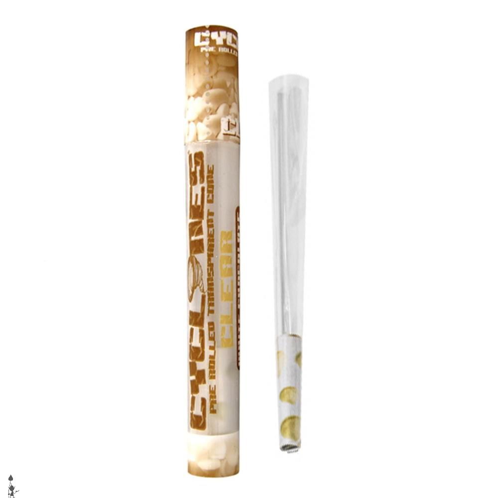 Cone Cyclone Clear White Chocolate (Chocolate Branco)