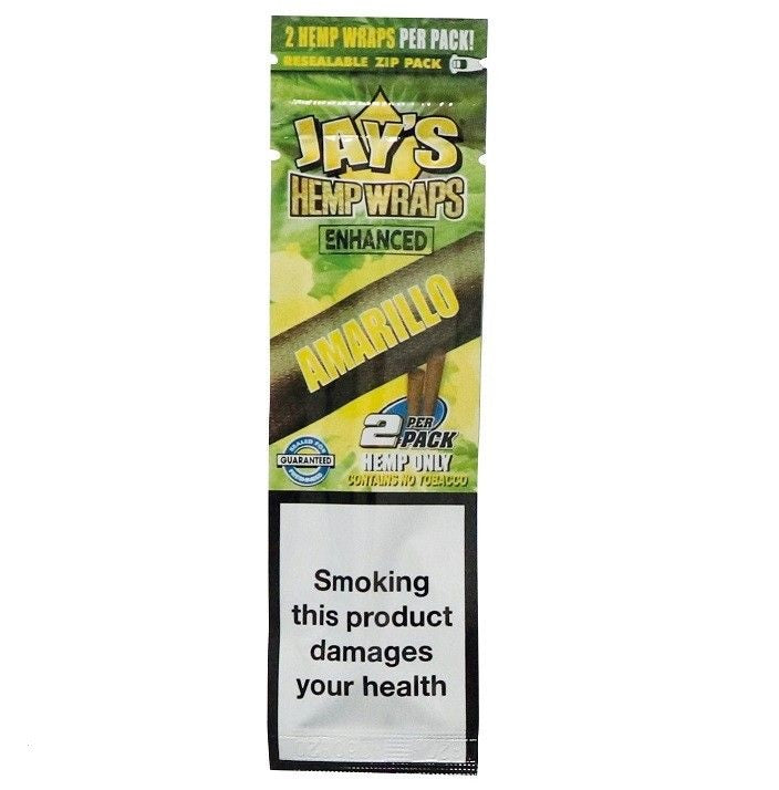 Juicy Jay Hemp Wraps Enhanced Amarrilo (Lemon Cake)
