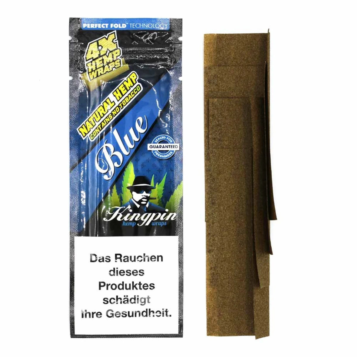 Kingpin Hemp Wraps Blue