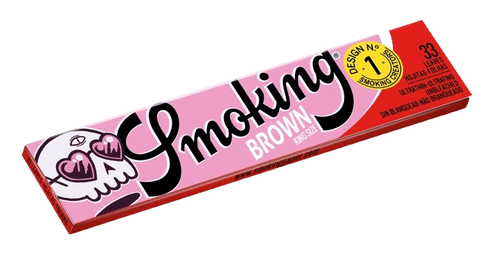 Smoking King Size Brown + Tips (Edição Paper Creators)