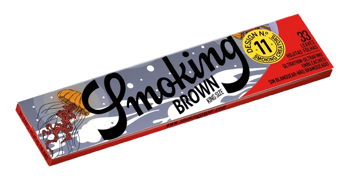 Smoking King Size Brown + Tips (Edição Paper Creators)
