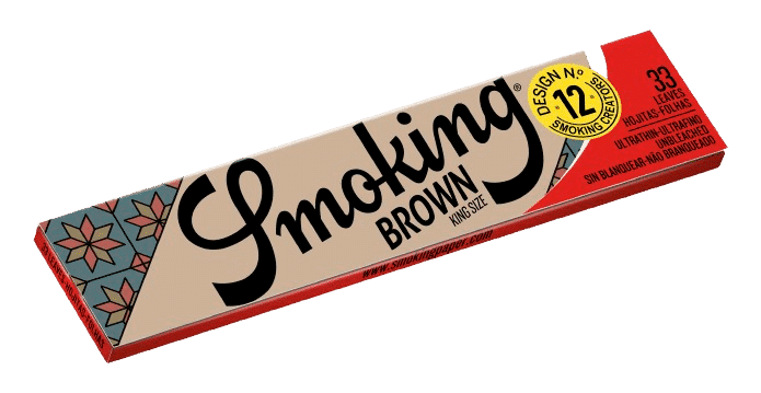 Smoking King Size Brown + Tips (Edição Paper Creators)