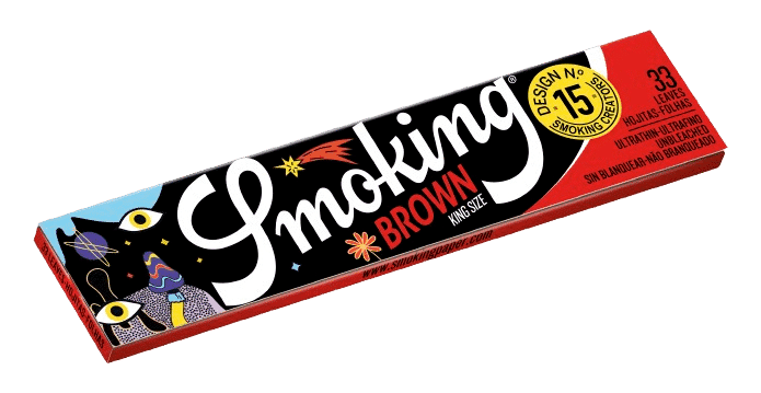 Smoking King Size Brown + Tips (Edição Paper Creators)