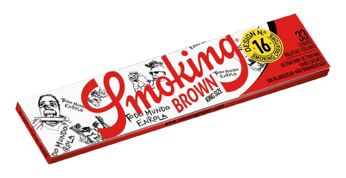 Smoking King Size Brown + Tips (Edição Paper Creators)