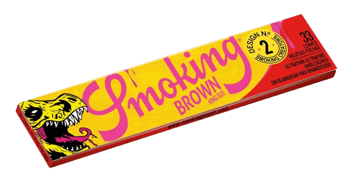 Smoking King Size Brown + Tips (Edição Paper Creators)
