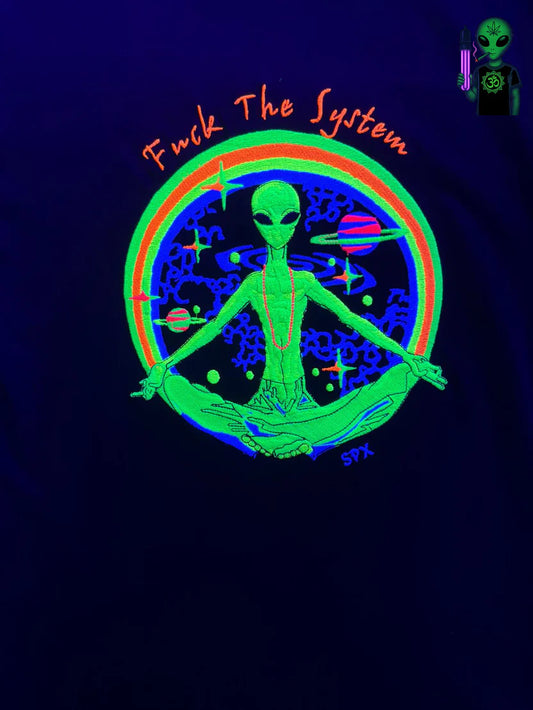 Bordado Fuck The System
