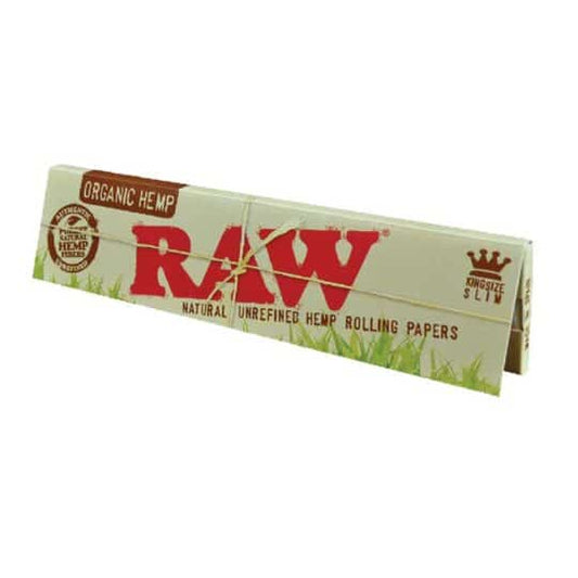 RAW King Size Classic Organic Hemp Slim