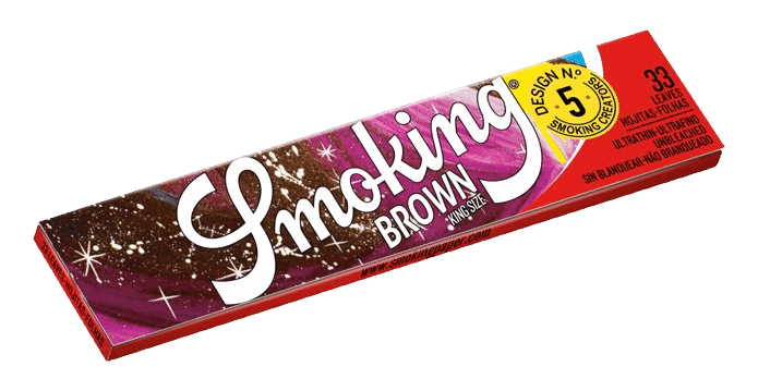 Smoking King Size Brown + Tips (Edição Paper Creators)