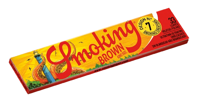 Smoking King Size Brown + Tips (Edição Paper Creators)