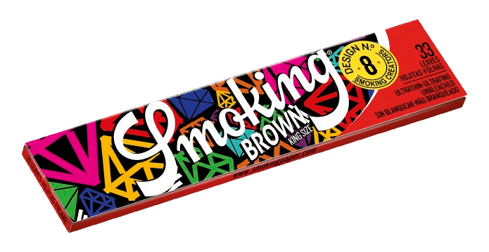 Smoking King Size Brown + Tips (Edição Paper Creators)
