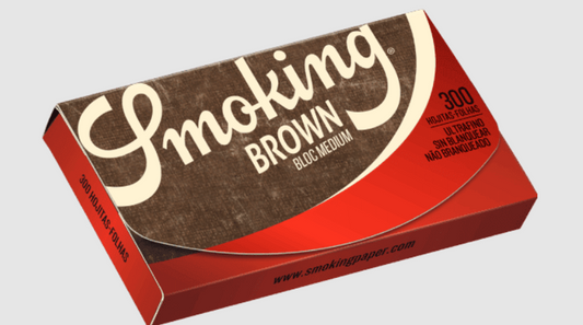 Smoking Brown 1e1/4 (78mm) Bloco 300