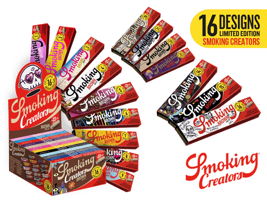 Smoking King Size Brown + Tips (Edição Paper Creators)