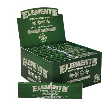 Elements King Size Green Connoisseur