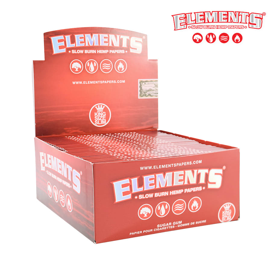 Elements King Size Slim Red