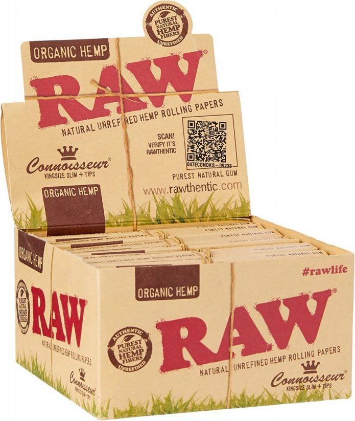 RAW King Size Classic Hemp Connoisseur