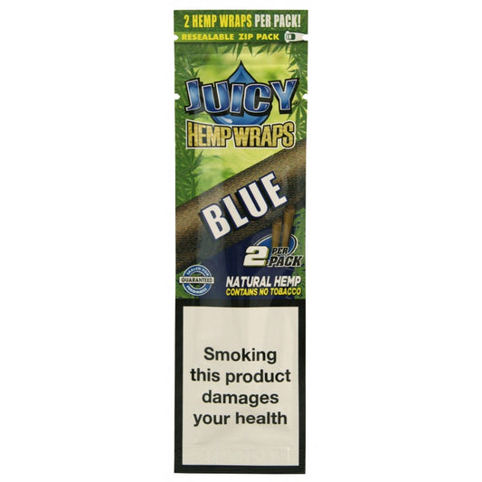 Juicy Jay Hemp Wraps Blue