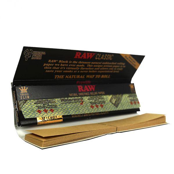 RAW King Size Black Connoisseur