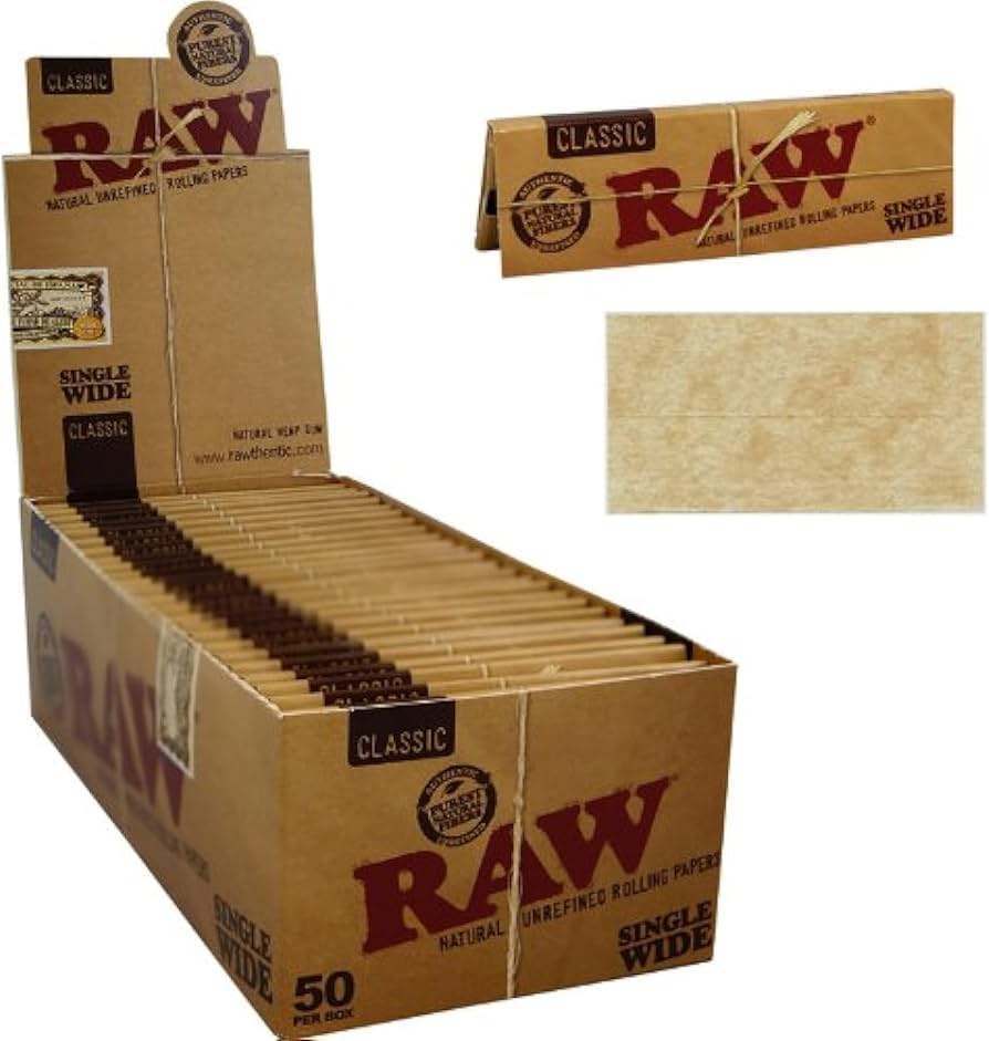 Mortalhas RAW Single Wide 78mm