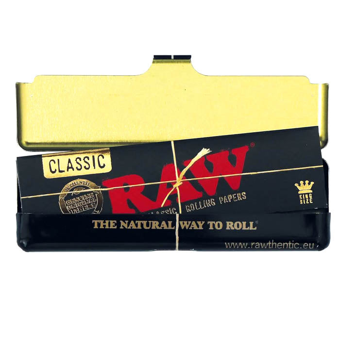 RAW Kingsize Metal Case Black