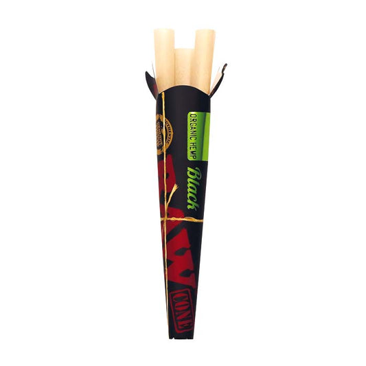 Cones Triplos RAW Black Hemp King Size