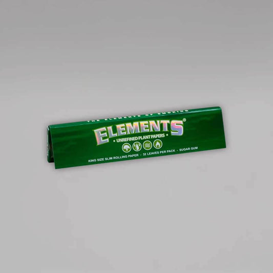 Elements King Size Slim Green