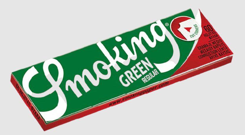Mortalhas Smoking Regular Green
