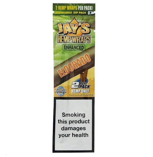 Juicy Jay Hemp Wraps Enhanced ELdorado (Pineapple Shake)