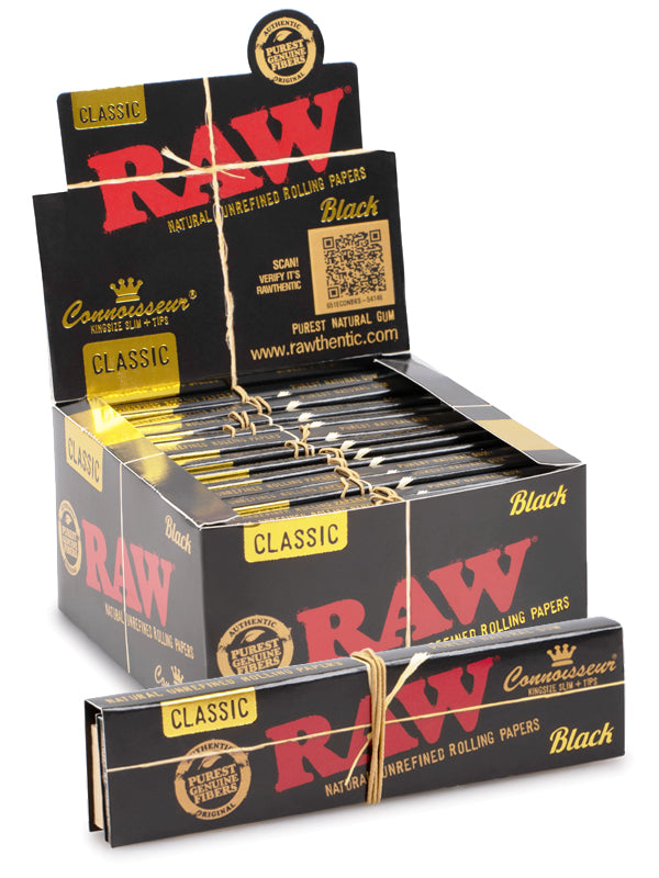 RAW King Size Black Connoisseur