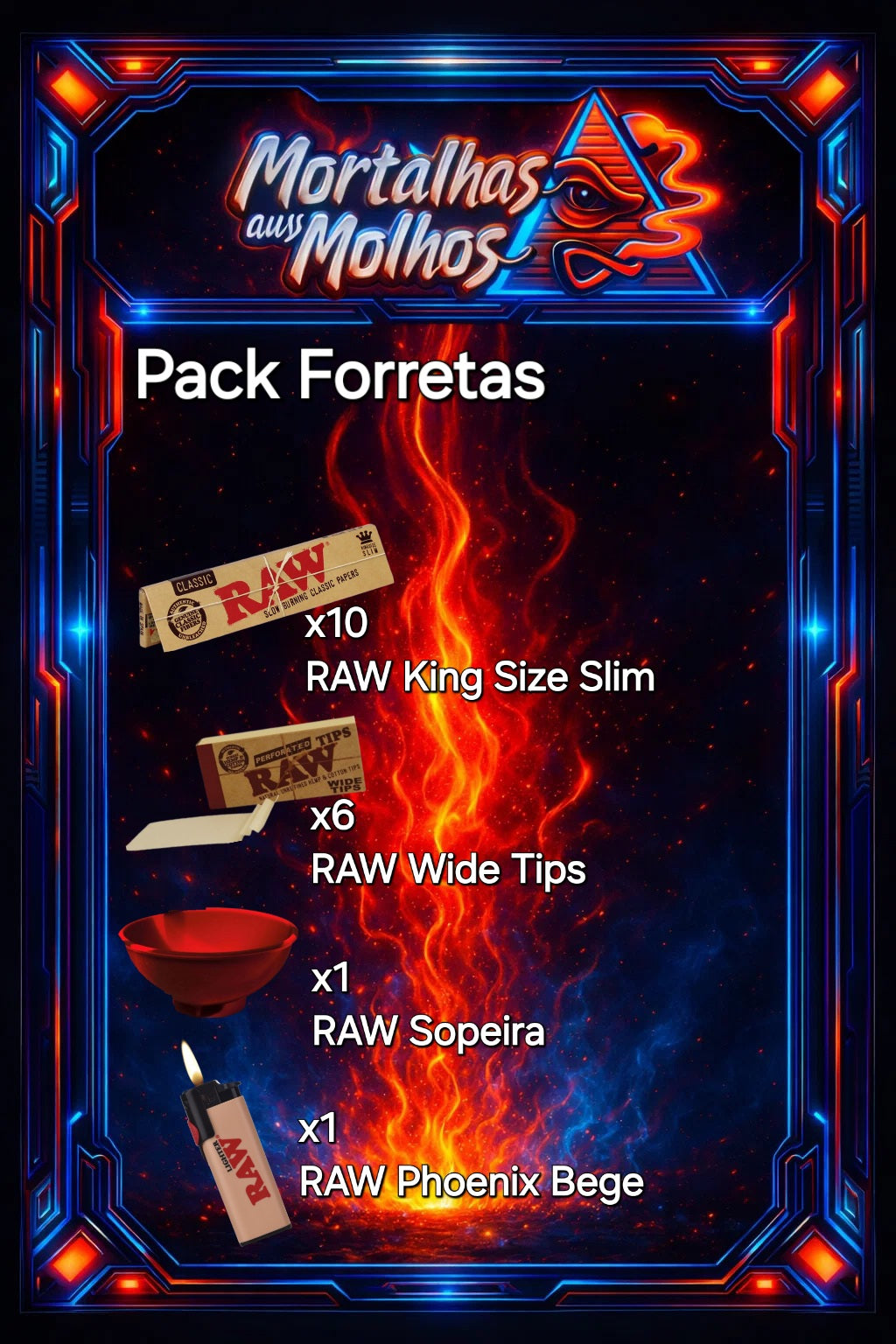 RAW Pack FORRETAS
