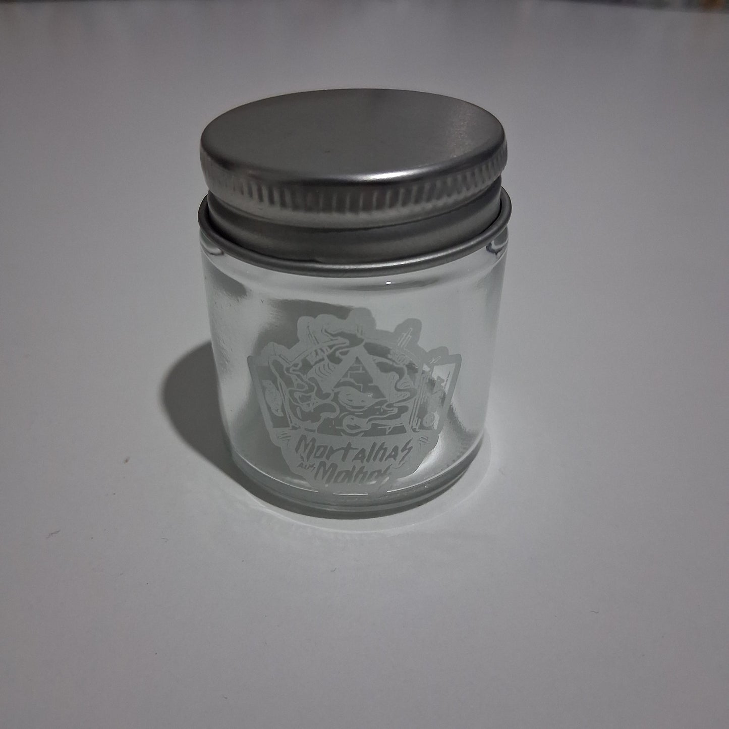 Frascos de Vidro Mortalhas aos Molhos