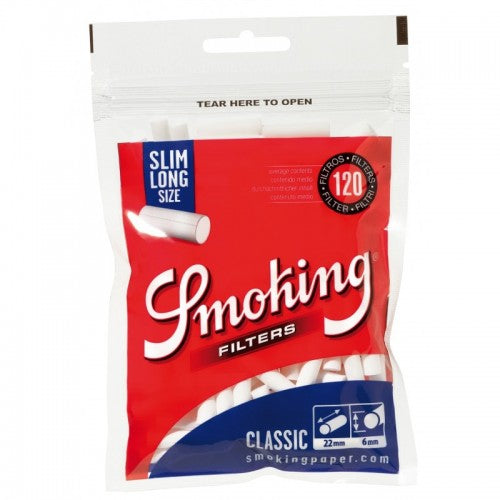 Filtros Smoking Slim Longo c/120